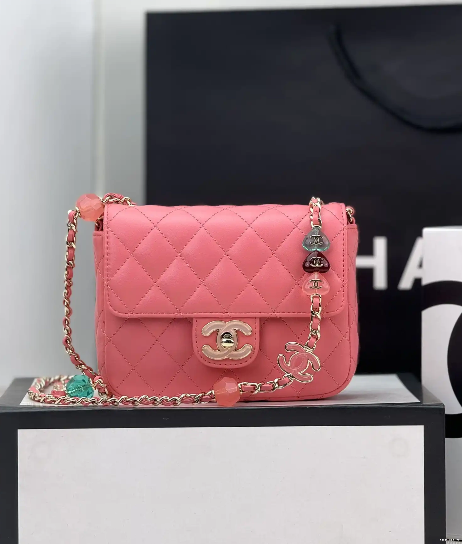 First Bag Ru MINI CHANEL BAG FLAP 0707